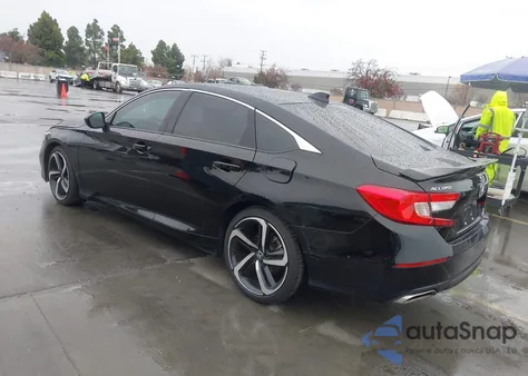 2022 Honda Accord Sport 2.0T from USA, damaged, VIN 1HGCV2F32NA007367